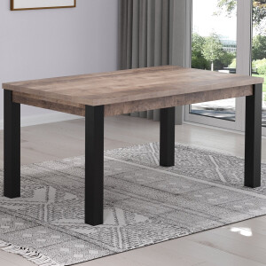 Eettafel Emile | 160 x 90 x 77 cm | Tobacco Brown Oak-decor