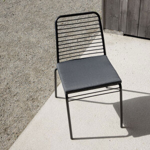 Nohr Tuinstoel 'Loreal' kleur Zwart