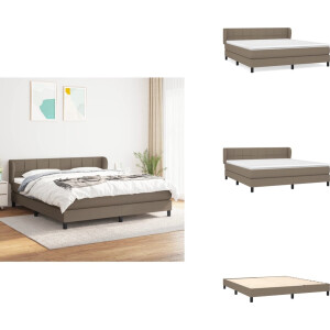 vidaXL Boxspring - Boxsprings - Bed - Slaapmeubel -