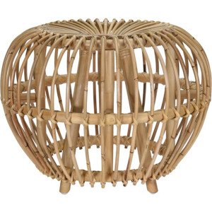 Home&Styling Kruk Brussel kubu rattan natuurlijk