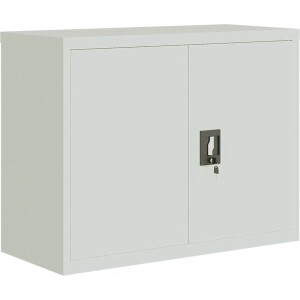 vidaXL - Archiefkast - 90x40x70 - cm - staal - lichtgrijs