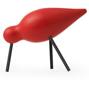 Normann Copenhagen Shorebird Vogel Decoratie Medium Red