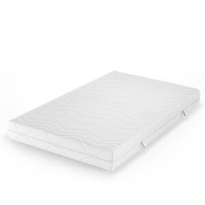 Vitalispa Koudschuim matras – 140 x 200 cm 20 cm hoogte Wit