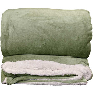 Unique Living - Plaid Lars Tea Green -220x240cm