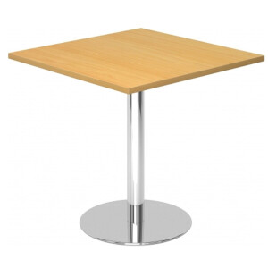 hjh OFFICE PRO Bistro F88Q C - Systeem conferentietafel Beuken / Chroom