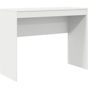 vidaXL - Bureau - Wit - 100 - x - 40 - x - 76 - cm - Bewerkt - hout