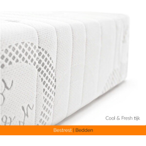 Koudschuim Latex combi Matras – 22cm dik – Natuurlatex – 2in1 matras 120x210cm