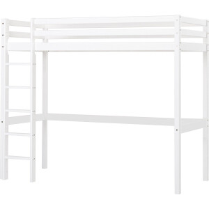 Hoppekids ECO Dream hoogslaper, 90x200 cm, wit