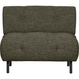 WOOOD Lloyd Fauteuil - Polyester - Groen Melange - 75x90x90