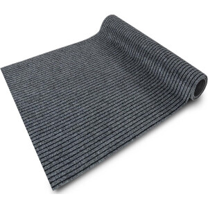 White-label® Keukenloper - Keukenmat - Vloerkleed - Anti Slip - 80x200cm - Grijs