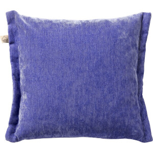 Dutch Decor LEWIS - Kussenhoes 45x45 cm - fluweel - met sierrand - Very Peri - paars - met rits - zonder binnenkussen