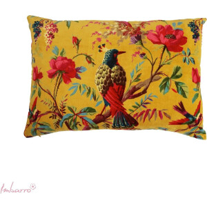 Imbarro - Kussen - Sierkussen - Paradise - Large - Yellow 40 x 60 cm