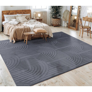 Paco Home Vloerkleed Woonkamer Laagpolig Patroon Scandinavisch Boho Patroon Geometrisch 80x150 cm