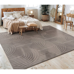 Paco Home Vloerkleed Woonkamer Laagpolig Patroon Scandinavisch Boho Patroon Geometrisch 240x340 cm