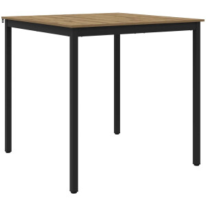 vidaXL - Staande - Bartafel - Bewerkt - hout