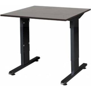 Verstelbaar Bureau - 80x80 logan - zwart frame