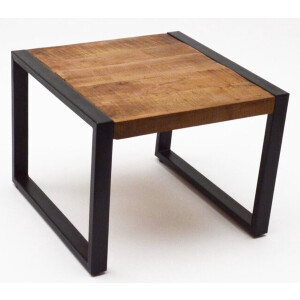D - Livingfurn - Salontafel Strong - 60x60x45cm - Mangohout