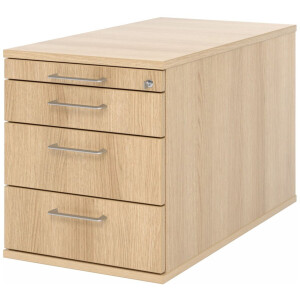 SIGNA TC30 BS - Rolcontainer Eiken Metalen beugelhandgreep