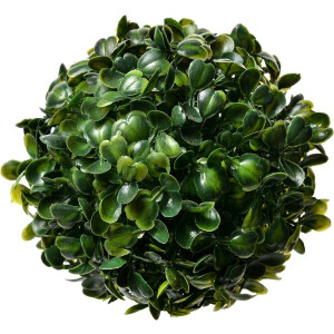 Clayre & Eef Buxus bol Ø 12 cm Groen Kunststof