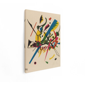 Artaza Canvas Schilderij Kandinsky - 30x40 cm - Wanddecoratie Abstract Modern - Muurdecoratie Kleurrijk - Schilderijen Op Canvas
