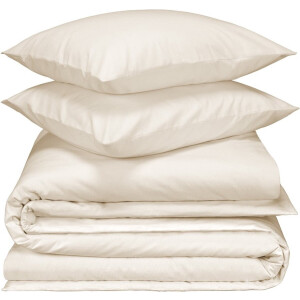 De Witte Lietaer Dekbedovertrek Laura Soft White - Hotelmaat - 260 x 240 cm - Katoen Flanel