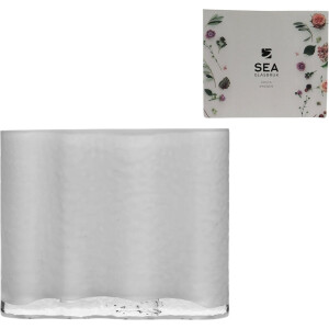 Sagaform SEA Siluett vaas wit 19 cm