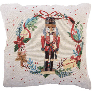 Clayre & Eef Sierkussen 45x45 cm Beige Polyester