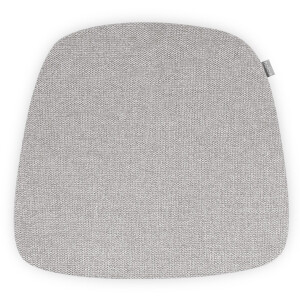 Nolon Fem Stoelkussen Lichtgrijs - Voor Binnen - Zitkussen Eetkamer - Trapezium Vorm - met Antislip