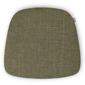 Nolon Fem Stoelkussen forestgroen - Voor Binnen - Zitkussen Eetkamer - Trapezium Vorm - met Antislip