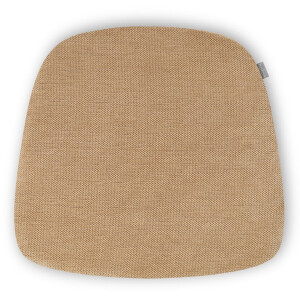 Nolon Fem Stoelkussen Nougatbruin - Voor Binnen - Zitkussen Eetkamer - Trapezium Vorm - met Antislip