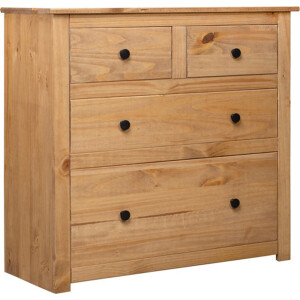 vidaXL - Dressoir - Panama - Range - 80x40x83 - cm - grenenhout