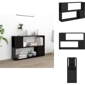 vidaXL Boekenkast - Boekenkasten - Boekenschap - Boekenschappen - Boekenkast 100x24x63 cm bewerkt hout wit