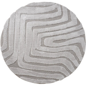 Vloerkleed Lima Beige Rond ø160 cm