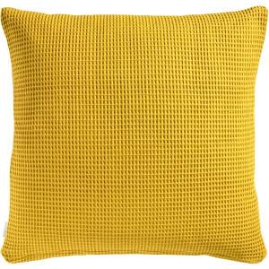 Heckett & Lane Wafel Kussensloop Katoen - 50x50cm- Curry Yellow