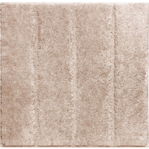 Casilin WC-mat Antislip Ray - 60x60cm - Toiletmat - Vierkante Badmat - Waterabsorberend - Wasbaar en Sneldrogend - Acryl - Bruin, Sand