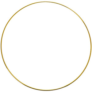 Clayre & Eef Decoratie Ø 30 cm Goudkleurig Metaal