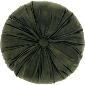 Unique Living - Kussen Basics - Ø40 cm - wintergroen