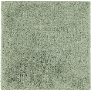 Casilin WC-mat Antislip Havana - 60x60cm - Vierkante Badmat - Waterabsorberend - Wasbaar en Sneldrogend - 100% Katoen - Olijf Groen, Groen