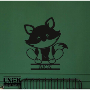 Wanddecoratie kinderen | Vos - L (50x60cm)