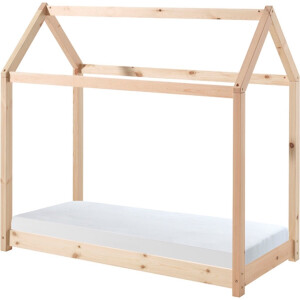 Vipack Bed Cabane - 70 x 140 cm - naturel