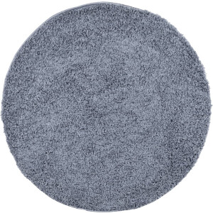 vidaXL - Vloerkleed - PAMPLONA - shaggy - hoogpolig - modern - Ø - 280 - cm - blauw