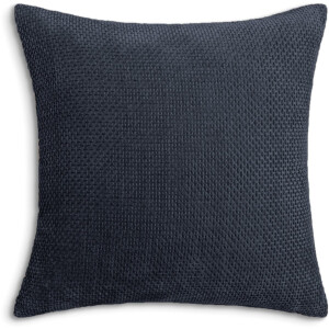 Heckettlane Sierkussen Velours Panama - Maritime Blue - Sierkussens 48x48 cm - 100% Polyester Velours - Inclusief Binnenkussen