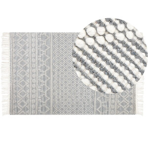 BELIANI SOLHAN - Modern vloerkleed - Beige - 160 x 230 cm - Wol