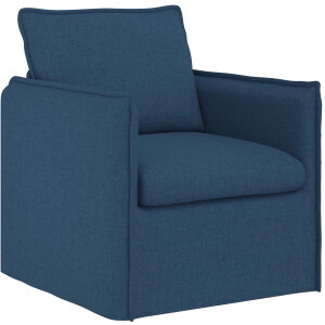 vidaXL - Bank - Blauw - 75 - x - 82 - x - 85 - cm - Stof