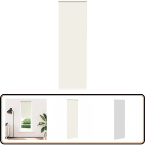 vidaXL Rolgordijn - 80x210 cm - Verduisterend - Polyester Rolgordijnen - Verduisterend Gordijn - Woonaccessoires - Raamdecoratie - Slaapkamer Decoratie