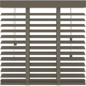 Decosol Horizontale jaloezie hout 50mm taupe 80 x 180cm