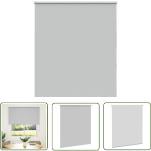 vidaXL Privacy Gordijnen - Rolgordijnen - Rolgordijn verduisterend 125x130 cm stofbreedte 121,6 cm - Lichtwerende Gordijnen - Verduisteringsgordijnen - Slaapkamer Decoratie