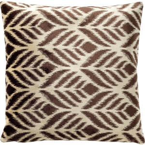 ALEXA | sierkussen 45x45 cm | Chocolate Martini | bruin | Hoii | met duurzame kussenvulling