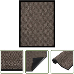 vidaXL Vloermat - Deurkast - Deurmat 40x60 cm beige - Interieurdecoratie - Polypropyleen - Beige