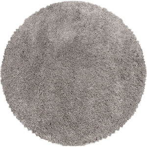 Flycarpets Luna Vloerkleed Rond - Beige - Hoogpolig - 120 cm